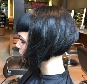 inverted stacked bob