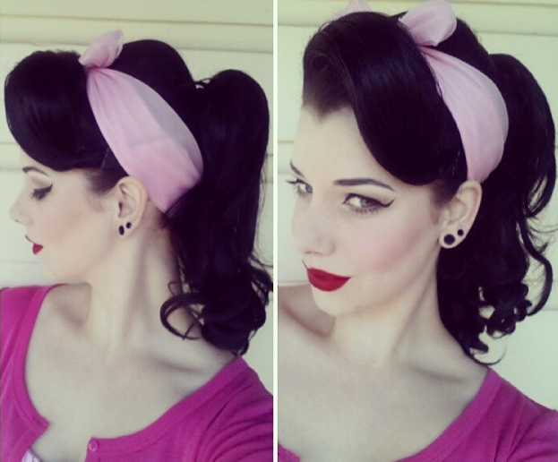 Pin Up Ponytail Hairstyles Find Your Perfect Hair Style