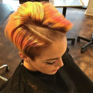 Geometric Shaved Part