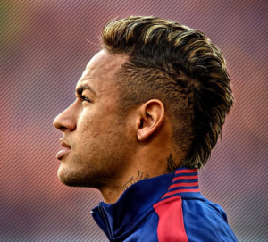 neymar jr mohawk haircut
