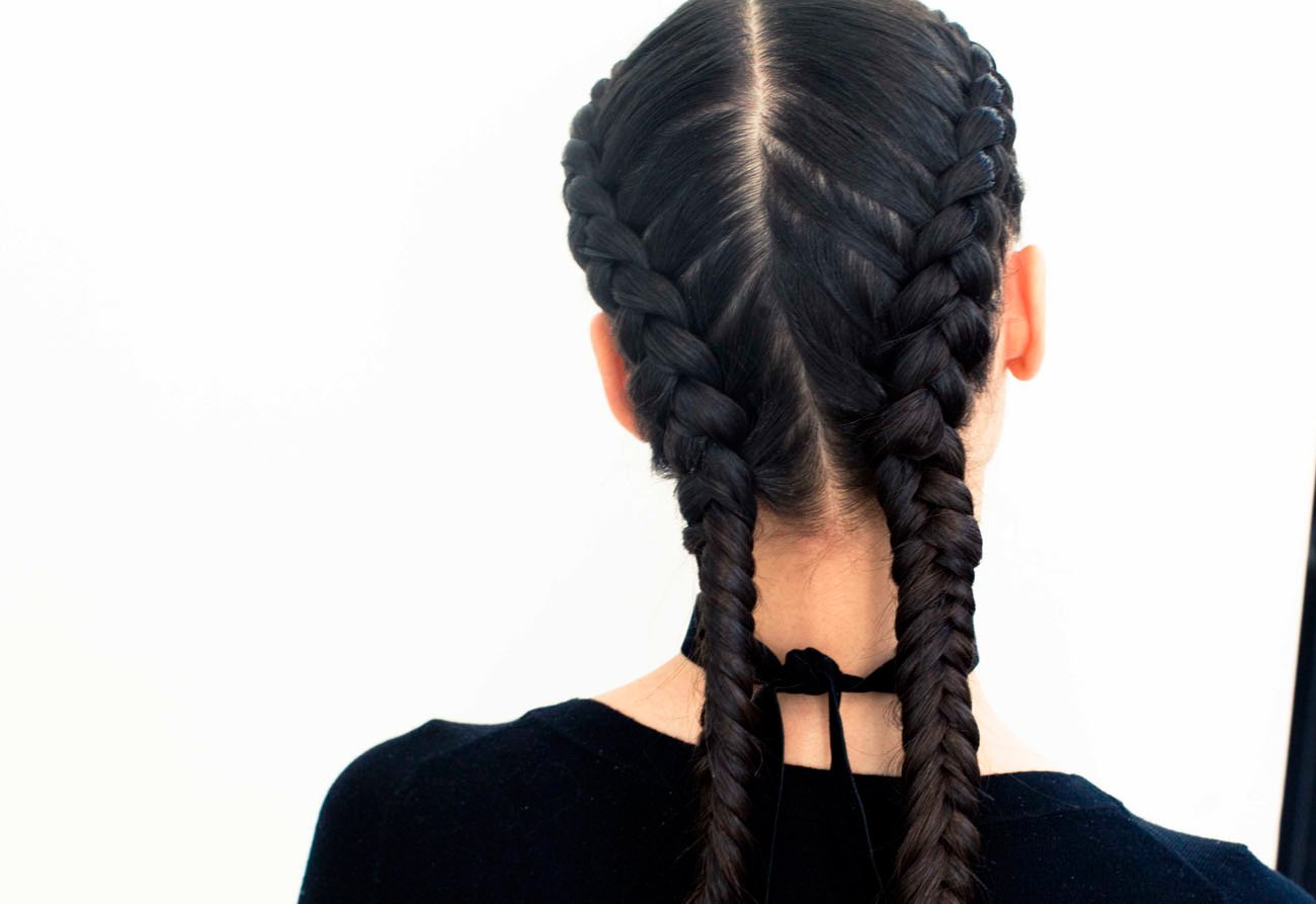 two braids hairstyle