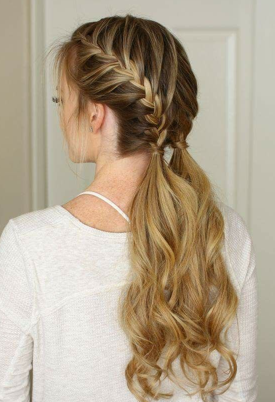 french braid pigtails