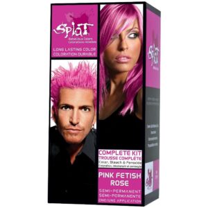 splat pink fetish hair dye