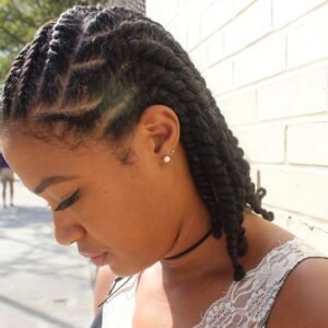 all over flat twist