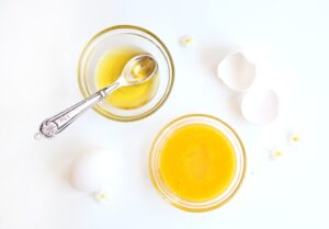 olive oil and egg hair mask