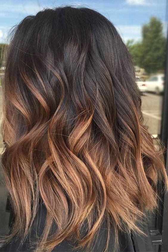 Toasted Cinnamon and Caramel Ombre