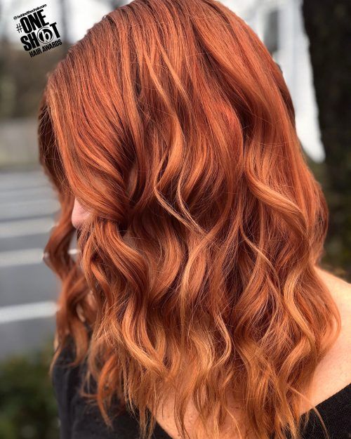 Warm Cinnamon and Auburn Hair