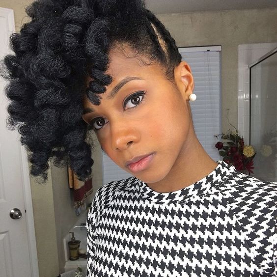 twist out pineapple