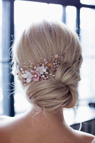 Simple and Elegant Low Side Chignon