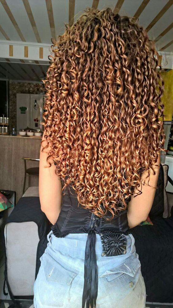 Super Long Layered Ringlet Curls