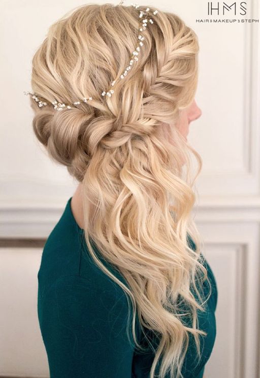 Halo Braid with Side Swept Waves