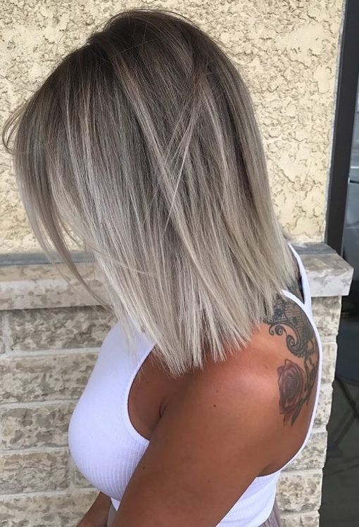 Ash to Ice Blonde Ombre