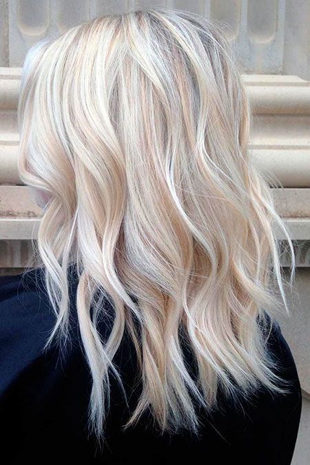 Icy pink blue Blonde Hair