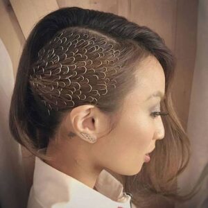 Couture Prom Hairstyle with Hair Grips