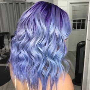 Pretty Periwinkle Waves