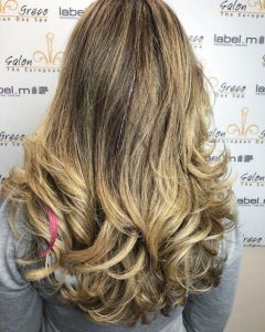 Ashy Hair with Subtle Silver Extensions