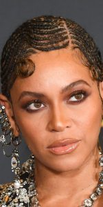 beyonce braids with curl