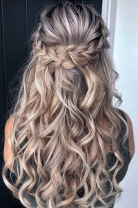 knotted braids curls