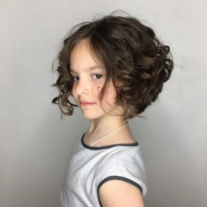 Inverted Bob with Bouncy Curls