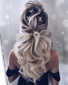 star clips ponytail glam