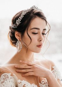 rhinestone crown bride