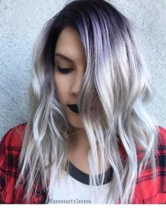 shadow root with purple