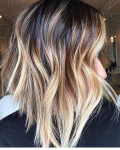 brown shades of ombre