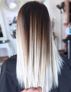 pin straight blonde ombre