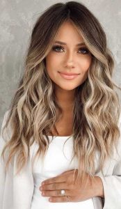 toasty blonde ombre