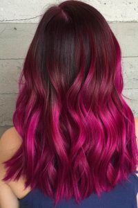 pink ombre bold