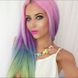 unique pastel rainbow colors