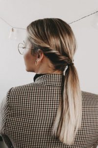twisted low pony for work