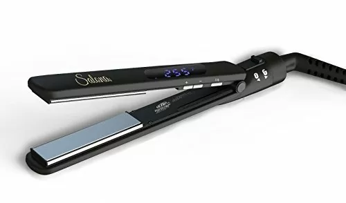 Salona Professional 1" Titanium Flat Iron Hair Straightener