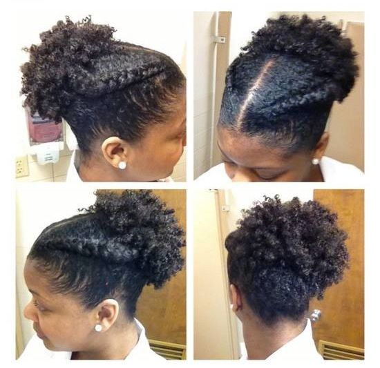 25 Updo Hairstyles for Black Women - Part 15