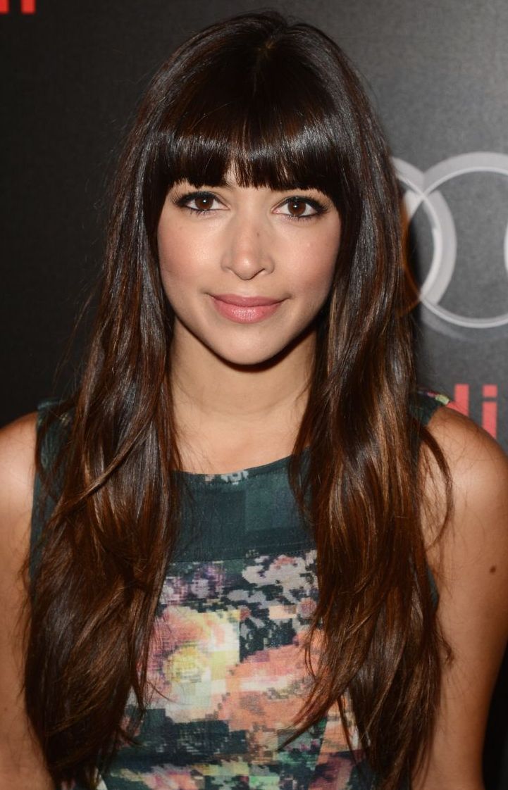 Hairstyles For Long Hair With Bangs And Layers