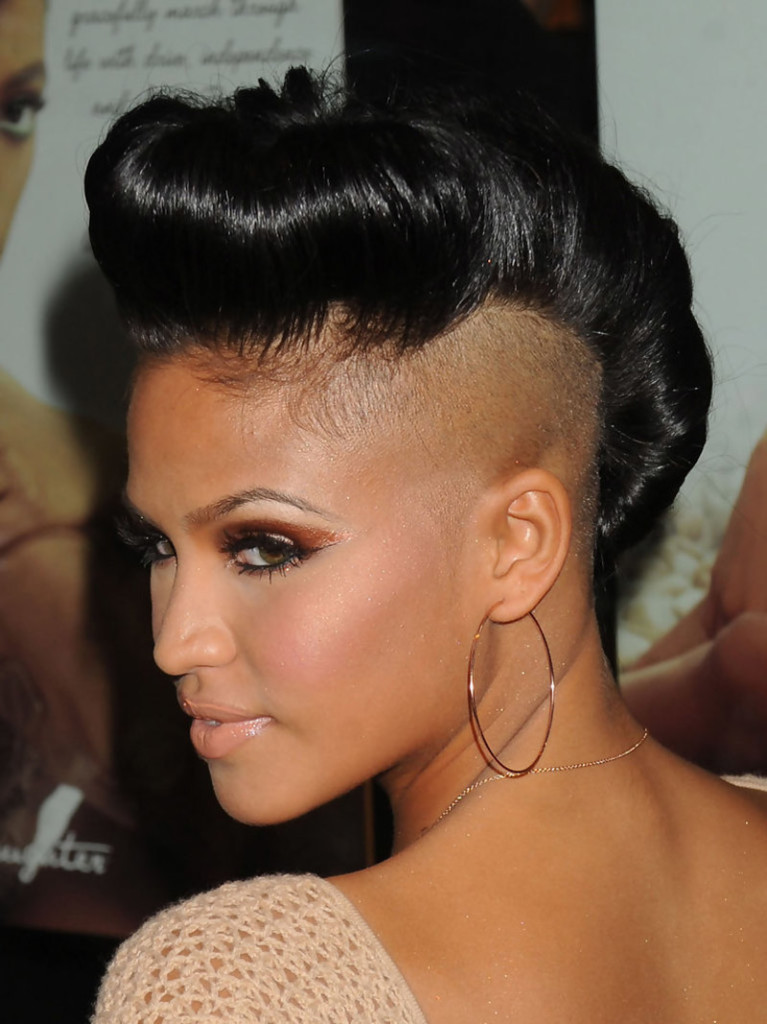 Short Shaved Black Hairstyles 2015