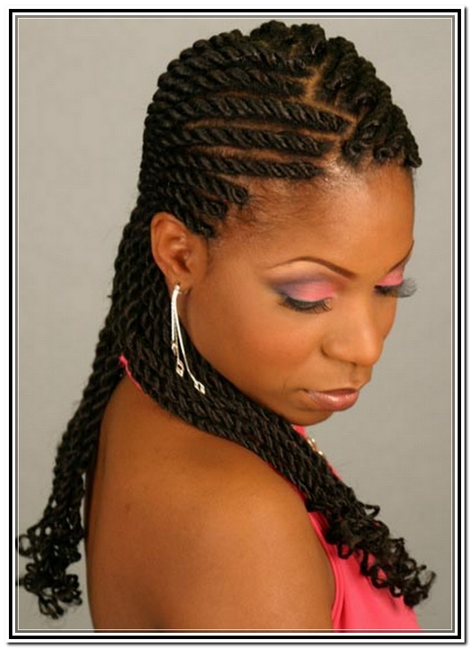 Twist Hairstyles For Natural Hair | Twist Braided Styles