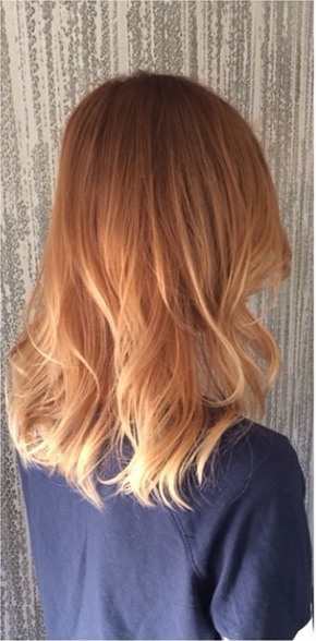 Strawberry Blonde Ombre