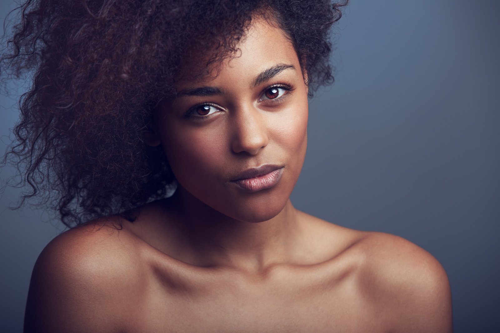 Side Bangs With Curly Hair For Black Women