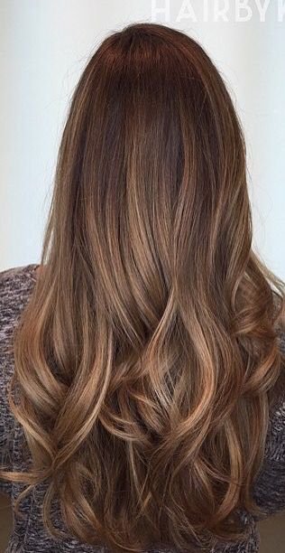 Brunette Hair With Highlights