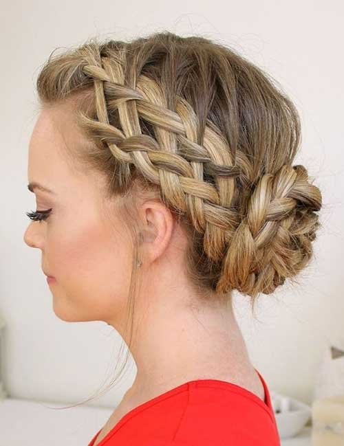 Braid Updo Long Hair