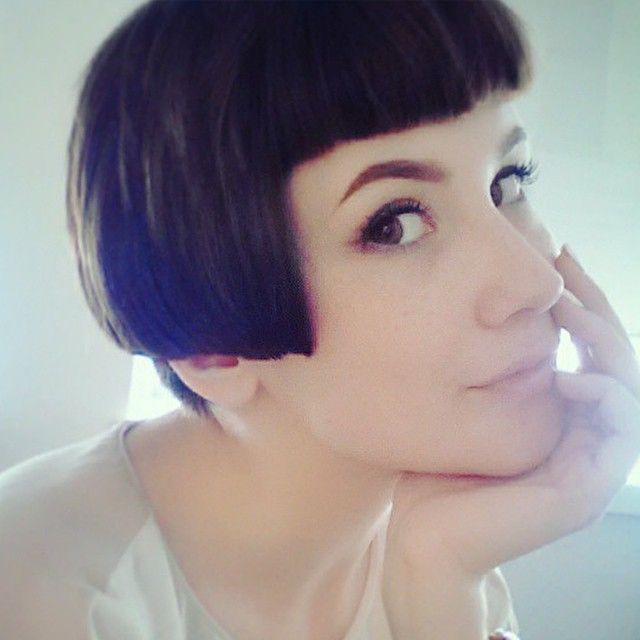 Very Short Bob Hairstyles With Bangs