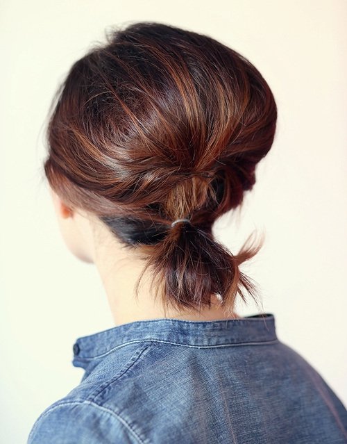 Quick Easy Updos For Short Hair