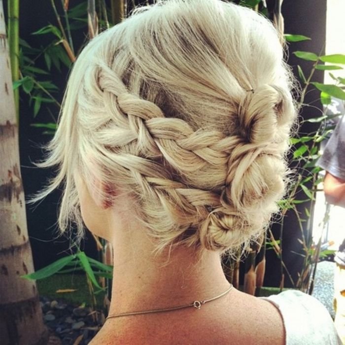 wedding hairstyles for short hair how to make an updo