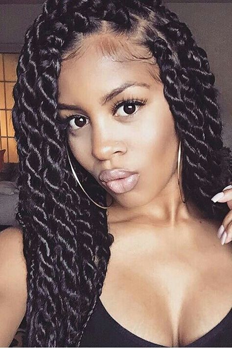 Twisted Braids Hairstyles