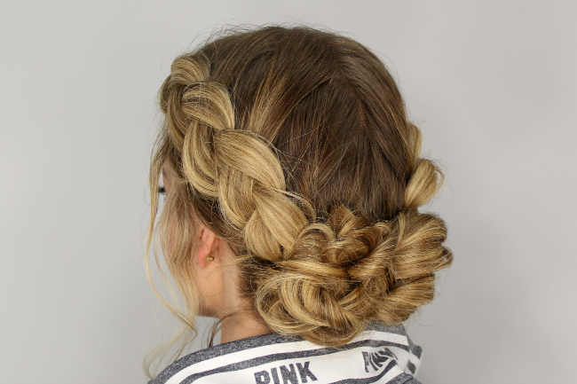 Braids Into A Bun