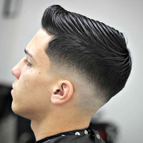 Comb Over Low Fade