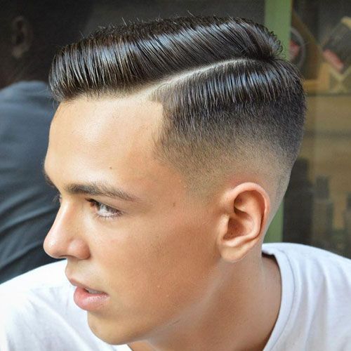 Modern Comb Over Hairstyle