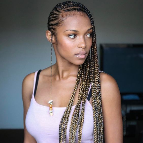 60 Totally Chic And Colorful Box Braids Hairstyles To Wear!