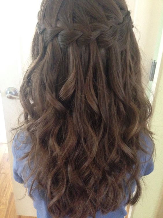 37 Top Images How To Do A Waterfall Braid On Short Hair / How to Create a Loop Waterfall Braid | Cute Girls Hairstyles